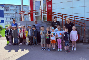 В детском саду прошла тренировочная эвакуация В детском саду прошла тренировочная эвакуация.